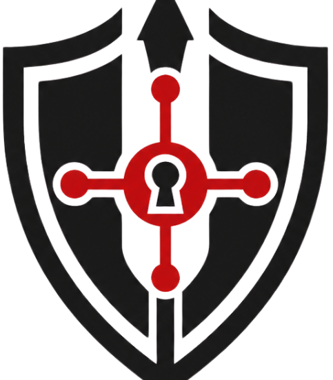 Shield and network security icon. Shield and network security icon.